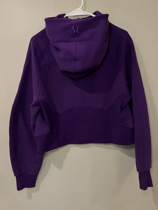 Lululemon University of Washington Women’s Huskies Scuba Purple Hoodie - Picture 2 of 5